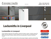 Tablet Screenshot of locksmithliverpool.org